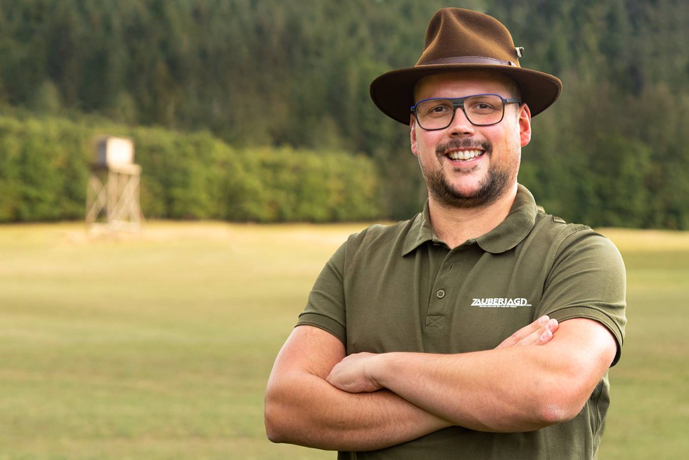 Patrick Jonas, Gründer von Zauberjagd, im Revier